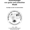 Auswirkungen von guter und schlechter Musik
