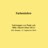Farbenlehre (A6)