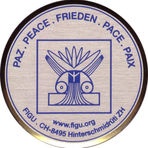 "Anstecknadel" Friedens-Symbol