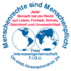 "Aufkleber" Menschenrechte sind Menschenpflicht